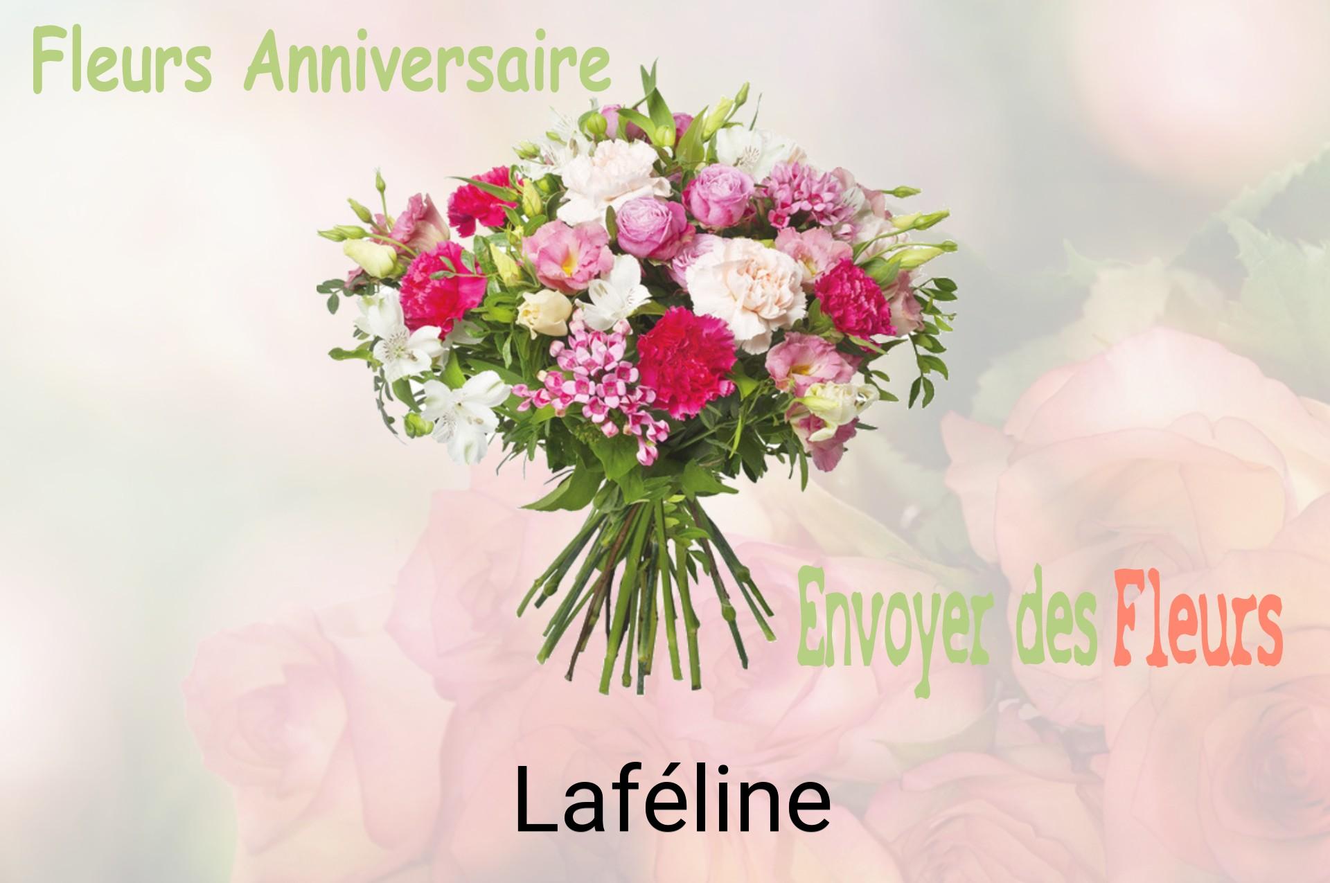 Bouquet de fleurs d’anniversaire livré à Laféline